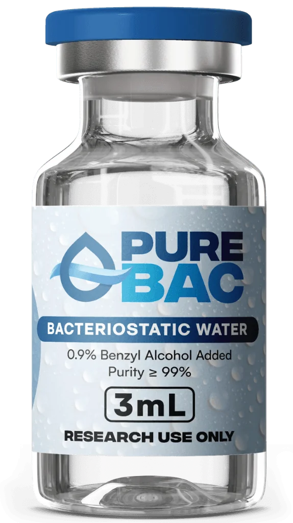 PureBac™ Bacteriostatic Water — 3mL — 3 mL sterile vial